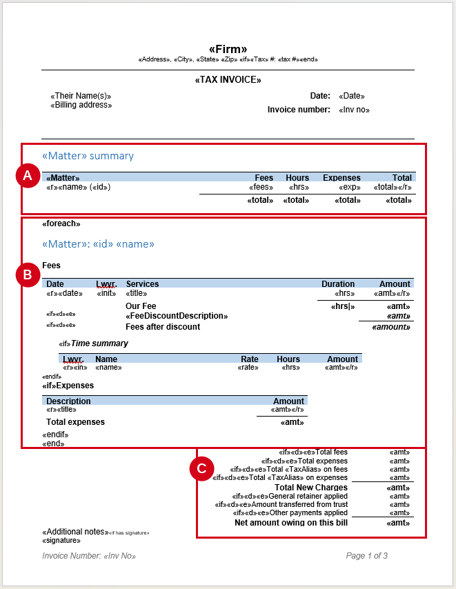 Setting Up a Consolidated Billing Invoice Template – Practice Management